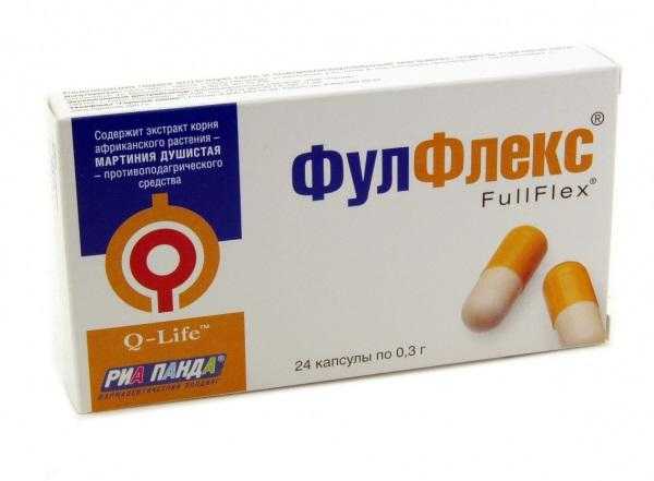 Мазь фулфлекс от подагры инструкция
